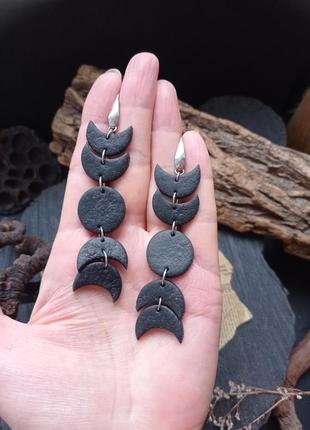 Сережки потрійний місяць