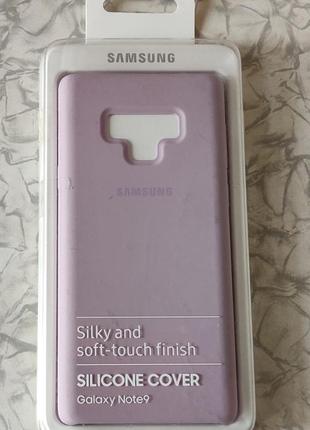 Чохол samsung galaxy note 9 silicon cover violet1 фото