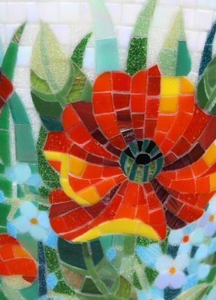 Кашпо для квітів (кераміка, мозаїка)7 фото