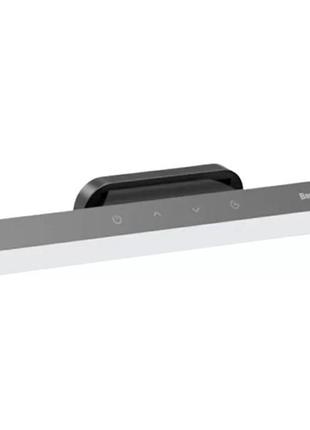 Лампа світильник на магніті baseus magnetic stepless dimming charging desk lamp deep gray (dgxc-c0g)