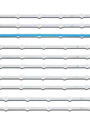 Led підсвітка lg tv 42" row2.1 rev 0.01 row2.1 rev 0.6 l1/l2 r1/r2 6916l-1385a 6916l-1386a 10шт.