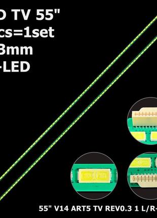 Led підсвітка tv 55" 55uf695v 55lw340c 55uw660h-ud 55uh7920 55uh671v-zf 55uh652v-tf 55uh656v 2шт.