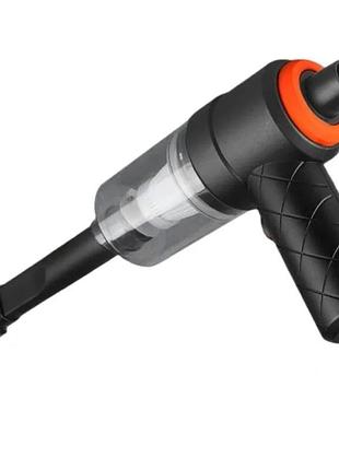 2в1 портативний мініпилосос-вітродуй з акумулятором для авто та дому 6000ру type-c