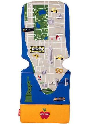 Універсальний матрацик для коляски, maclaren (york city map)