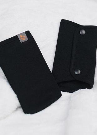 Накладки для захисту лямок love carry чорні (lc603)