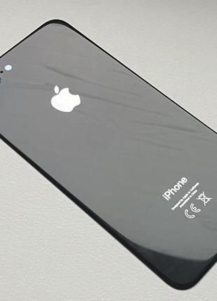 Iphone 8 plus space grey задняя стеклянная крышка темно-серого цвета для ремонта