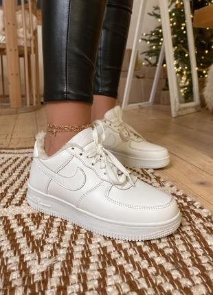 Зимові кросівки nike air force 1 af1 low winter кросівки