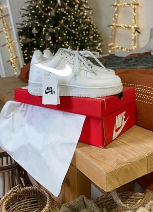 Зимние кроссовки nike air force 1 af1 low winter reflective кросівки1 фото