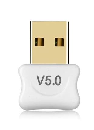 Usb bluetooth 5.0 адаптер для пк barrot br8651a01 білий