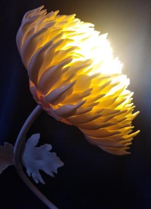 Світильник - хризантема3 фото