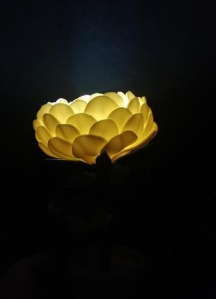 Світильник "маленька квіточка". подарунок приємний.4 фото