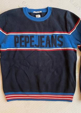 Винтажный свитер pepe jeans2 фото