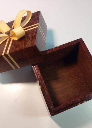Скринька дерев'яна для прикрас шкатулка  ручної роботи7 фото