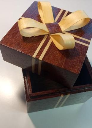 Скринька дерев'яна для прикрас шкатулка  ручної роботи8 фото