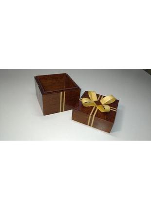 Скринька дерев'яна для прикрас шкатулка  ручної роботи4 фото