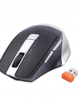 Мышь беспроводная a4tech fstyler fb35c (smoky grey), bt, usb, цвет дымчато-серый