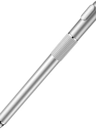 Стилус baseus golden cudgel capacitive stylus pen silver (acpcl-0s)