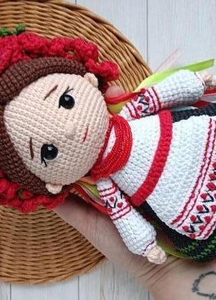 Кукла украинская кукла в вышиванке национальная кукла7 фото