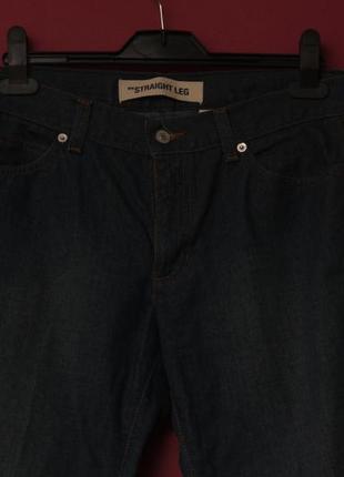 Gap 30 straight leg джинсы made in usa dry denim4 фото