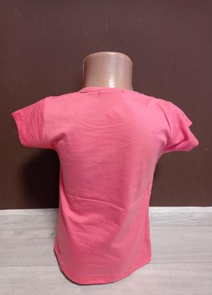 Детский комплект для девочки венгрия джинс футболка и бриджи 4-8 лет