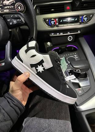 Кеды dc sneakers black white