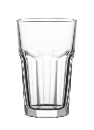 Набір склянок високих 300мл salerno 3 шт, скло тм ardesto  "kg"1 фото