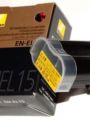 Аккумулятор для фотоаппаратов nikon 1 v1, d7000, d7100, d7200, d600, d610, d800, d800e, d810 - en-el15