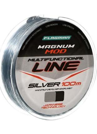 Леска flagman magnum mod main line silver 100м 0.40мм