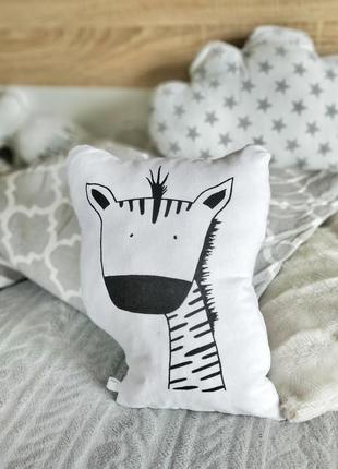 Эксклюзивная игрушка подушка зебра2 фото