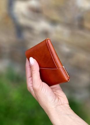 Кожаный кошелек мини3 фото