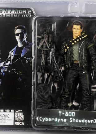 Фігурка neca термінатор t-800 terminator 2 judgment day cyberdyne showdown