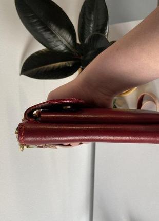 Компактная сумочка ручной работы из натуральной кожи «lady d»7 фото