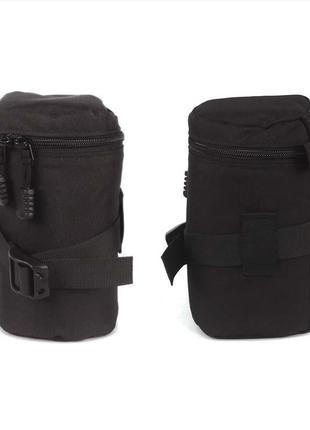 Захисний кофр, чохол, футляр, сумка для об'єктива, розмір s - 90 х 80 - чорний (код tbd0594642101a)2 фото