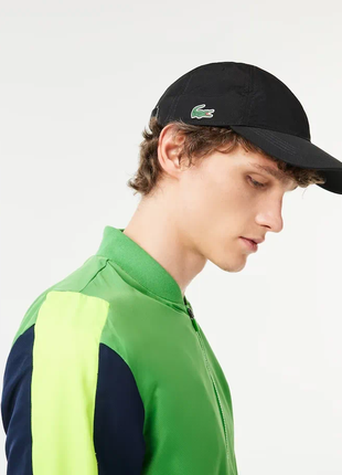 Бейсболка lacoste серая синяя1 фото