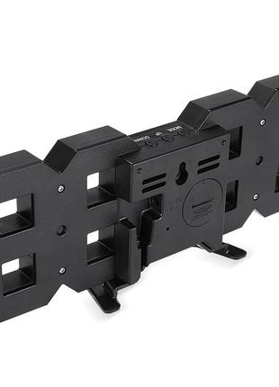 Часы 3d светодиодные светящиеся большие с будильником