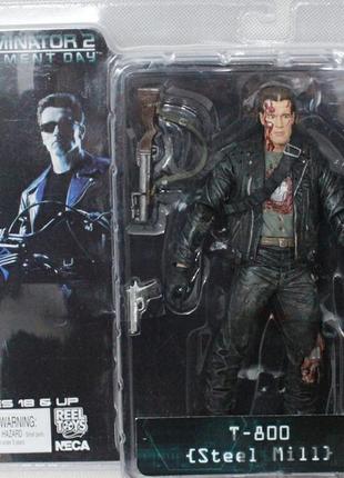 Фігурка neca термінатор t-800 terminator 2 judgment day steel mill2 фото