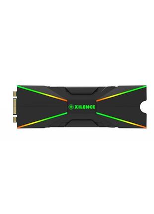 Кулер xilence m2ssd.b.argb (xc401) для ssd, универсальний, з rgb