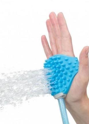 Щетка душ для купания собак pet bathing tool, приспособления для купание собак6 фото