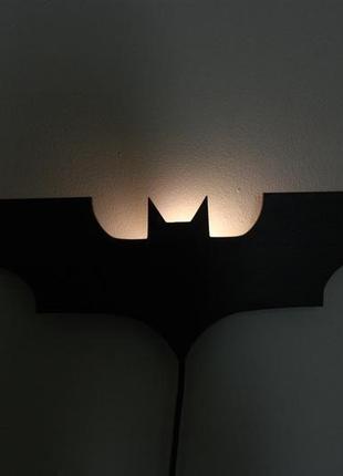 Лампа нічник batman для дитячої кімнати