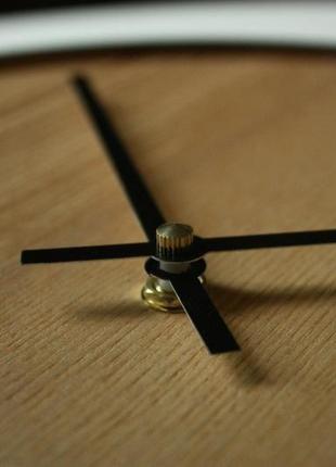 Часы "danemark black" настенные часы из дерева4 фото