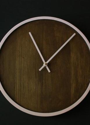 Современные настенные часы. минималистические часы. часы настенные деревянные1 фото