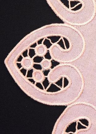 Richelieu embroidery embroidered white or pink round linen napkin ажурная салфетка7 фото