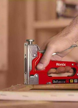 Степлер ronix rh-4804 14мм10 фото