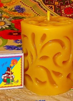 Восковая свеча "торжественная" для свадьбы и просто значительных событий