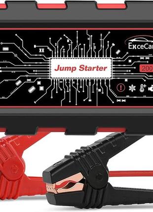 Автомобильное пуско-зарядное устройство jump starter y29s 2000 а для бензинового двигателя объемом 7.0 л