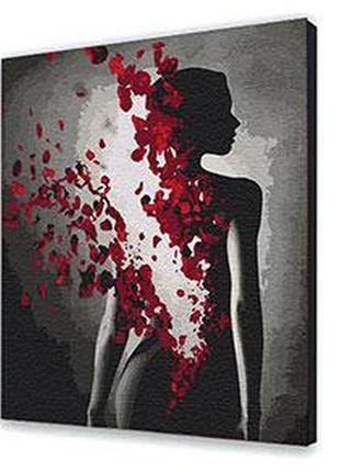 Картина за номерами дівчина перевтілення 40х50 см арт-крафт10220-ac