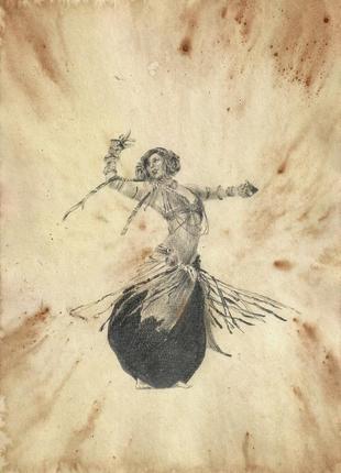 Танец. рисунок автор - мишарева наталья