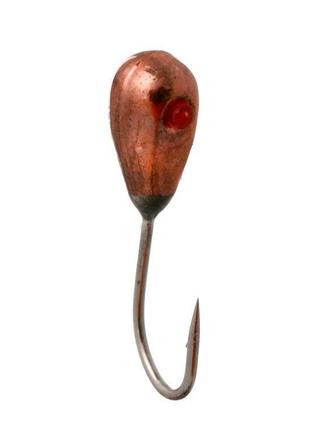 Мормышка вольфрамовая flagman еребус 2.5мм медь