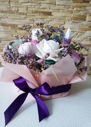 Букеты из мыла