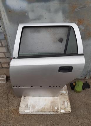 Задняя левая дверь универсал серебро опель астра g разборка opel astra zafira vectra зафіра зафира вектра